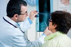 Chẩn đoán bằng tia X của bệnh hoại tử xương cổ tử cung